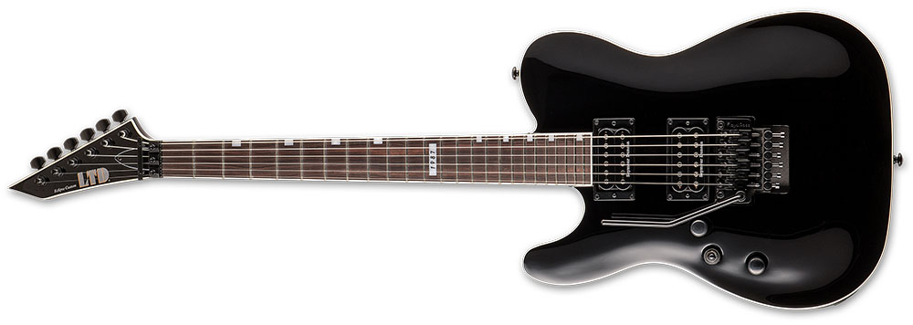 Left Handed ESP Guitars - Black LTD Eclipse '87 LH