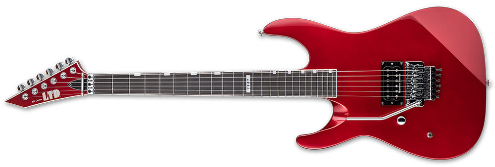 Left Handed ESP Guitars -  Candy Apple Red LTD M-1 Custom '87
