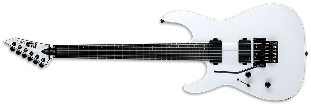 Left Handed ESP Guitars - Snow White LTD M-1000 LH