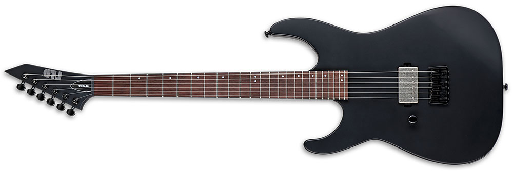 Left Handed ESP Guitars - Black Satin LTD M-201HT LH