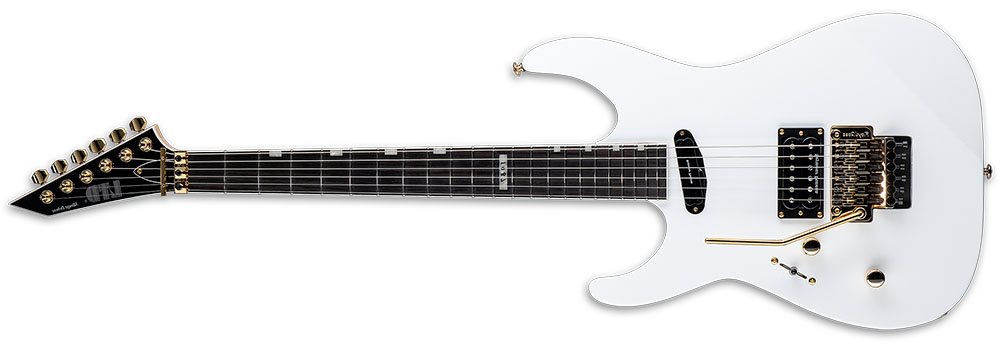 Left Handed ESP Guitars - Snow White LTD Mirage Deluxe '87 LH