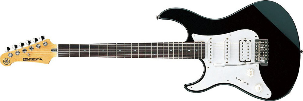 Left Handed Yamaha Guitars - Pacifica 112JL (Black)