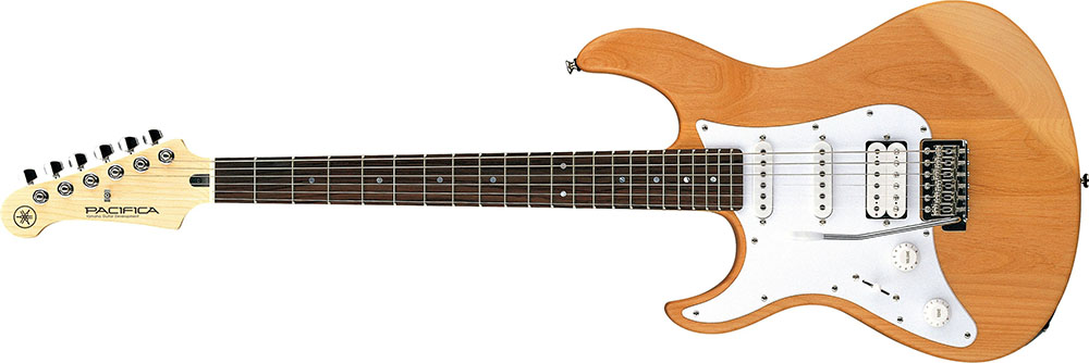 Left Handed Yamaha Guitars - Pacifica 112JL (Yellow Natural Satin)