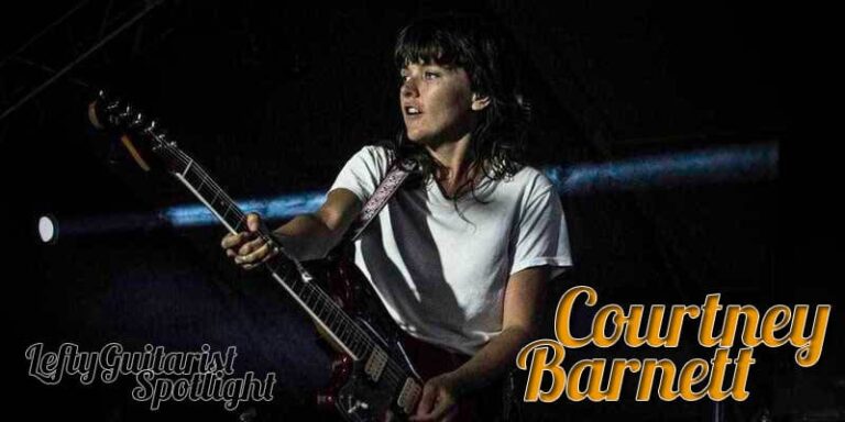 LeftyGuitarist Artist Spotlight - Courtney Barnett