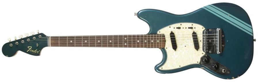 Most Expensive Left Handed Guitars Ever - Kurt Cobain's 1969 Fender Mustang