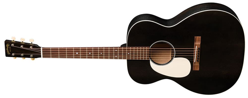 Left Handed Martin Guitars - 000-17 Black Smoke