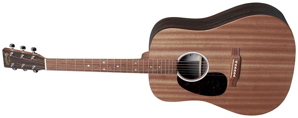 Left Handed Martin Guitars - D-X2E Macassar