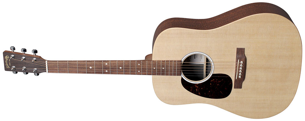 Left Handed Martin Guitars - D-X2E Mahogany