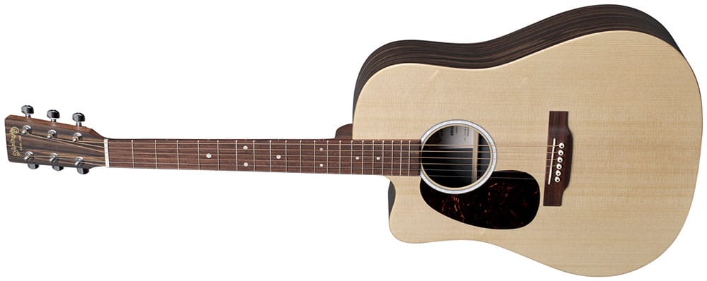 Left Handed Martin Guitars - GPC-X2E Macassar