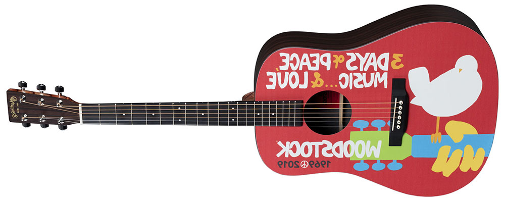 Left Handed Martin Guitars - DX Woodstock 50th