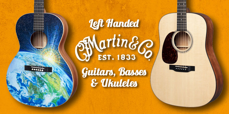 Left Handed Martin Guitars - Body of a 00L Earth & D-16E