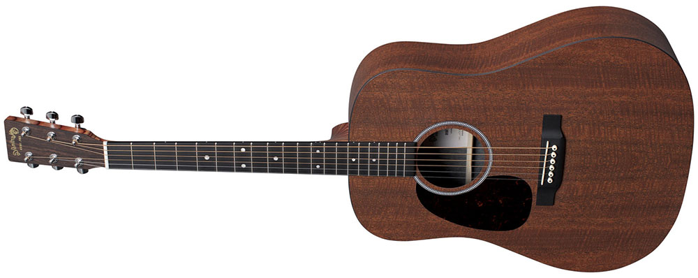 Left Handed Martin Guitars - D-X1E Mahogany