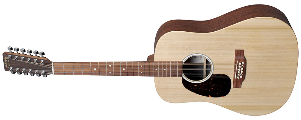 Left Handed Martin Guitars - D-X2E 12 String