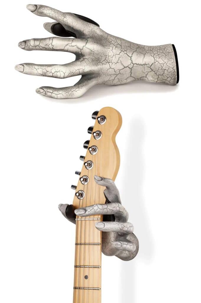 Guitar Grip Guitar Hangers - Female Cracked Left Hand