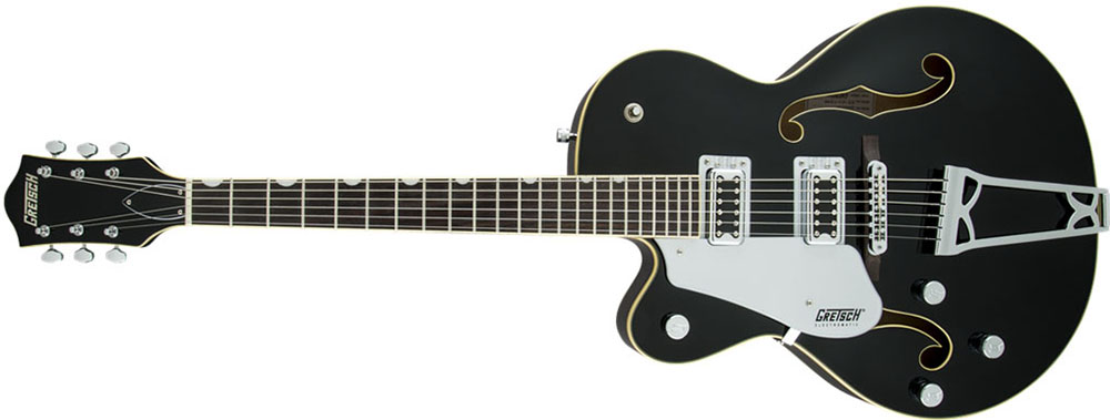 Left Handed Gretsch Guitars - G5420LH Electromatic Hollow Body Single-Cut (Black Finish)