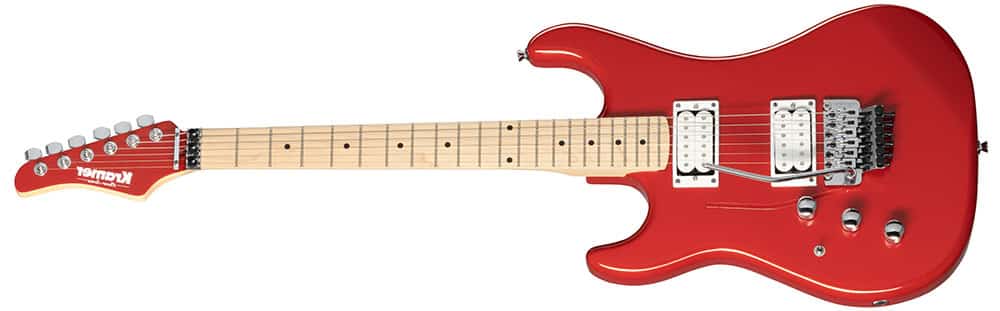 Left Handed Kramer Guitars - Kramer Pacer Classic (Scarlet Red Metallic)