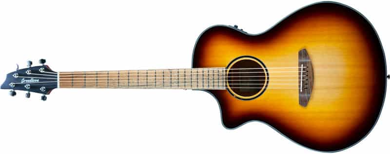 Left Handed Breedlove Guitars - Discovery S Concert Edgeburst LH CE