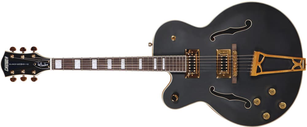 Left Handed Gretsch Guitars - G5191BK Tim Armstrong Signature Electromatic (Matte Black Finish)