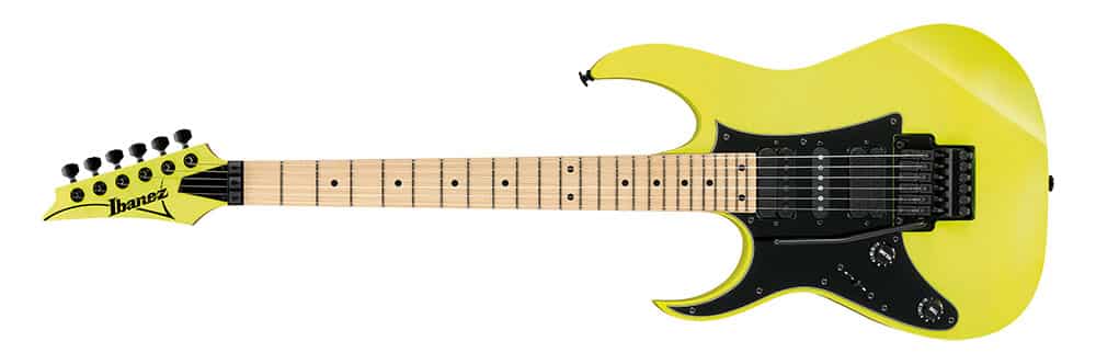 Left handed Ibanez Guitars - RG550L (Desert Sun Yellow Finish)