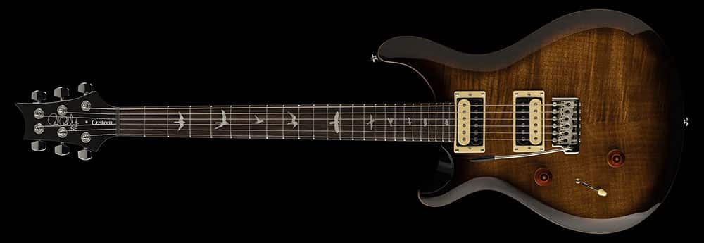 Left Handed PRS Guitars - SE Custom 24 "Lefty" (Black Gold Burst finish)