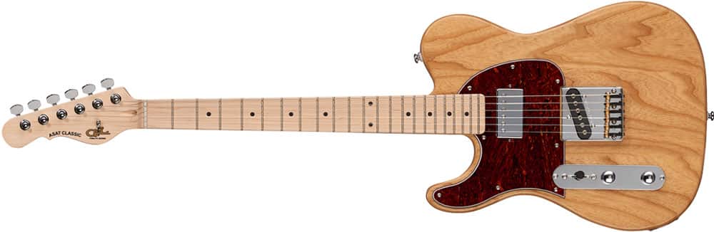 Left Handed G&L Guitars - Tribute Series ASAT Classic Bluesboy Lefty with Natural Gloss finish