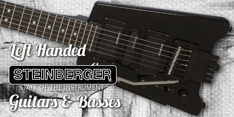 Left Handed Steinberger Guitars & Basses - Body of a left handed GT-PRO Deluxe Outfit (Gloss Black)