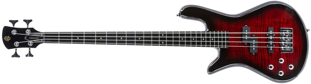 Left Handed Spector Bass Guitars - Legend 4 Standard (Black Cherry)