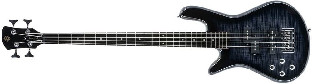 Left Handed Spector Bass Guitars - Legend 4 Standard (Black Stain)