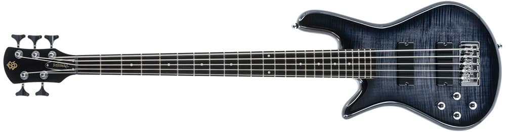 Left Handed Spector Bass Guitars - Legend 5 Standard (Black Stain)