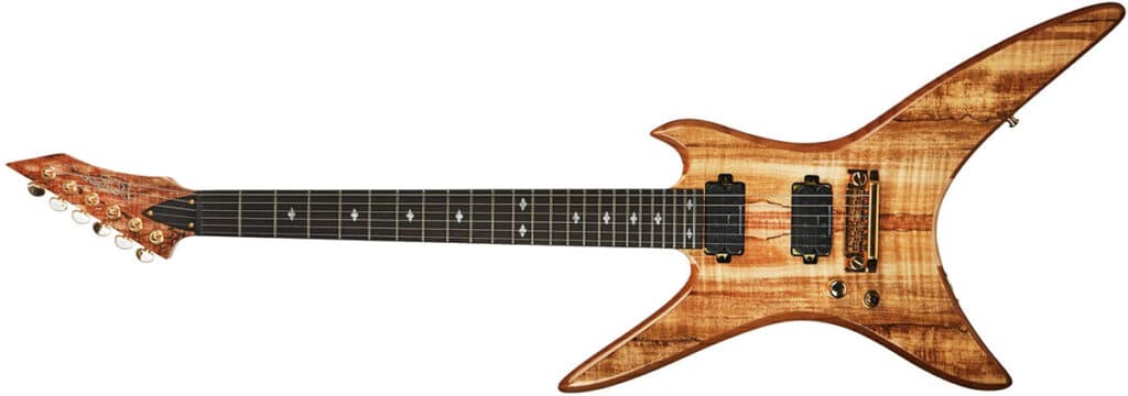 Left Handed B.C. Rich Guitars - Stealth Legacy Exotic (Spalted Maple Top)