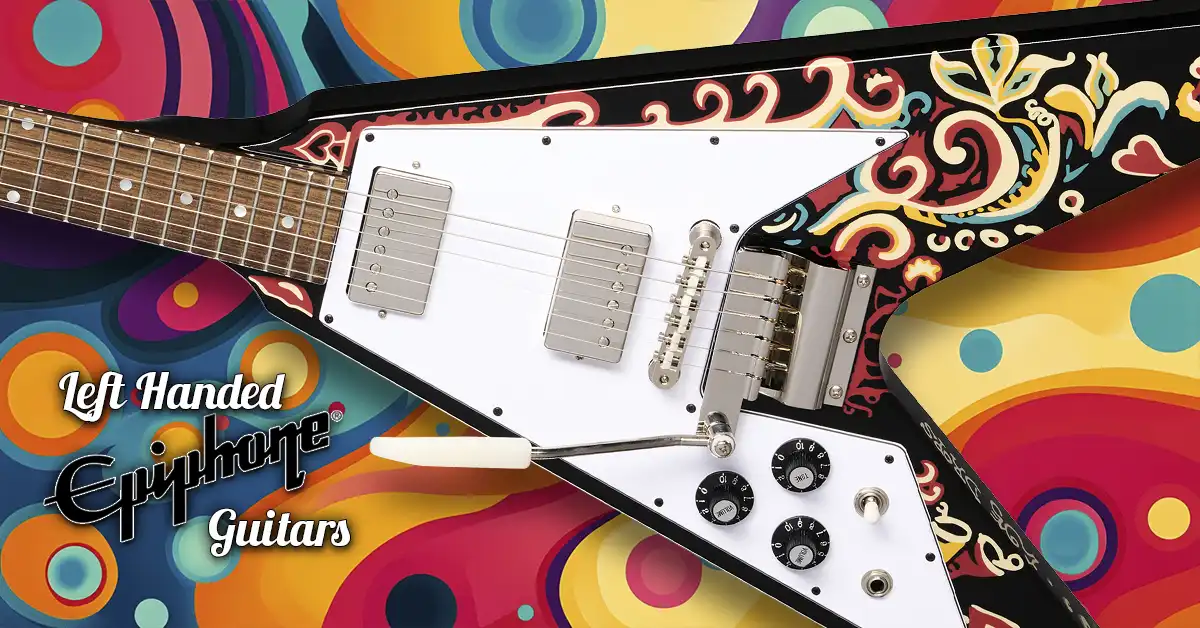 Left Handed Epiphone Guitars 2024 – Marvellous Yet Affordable Guitars