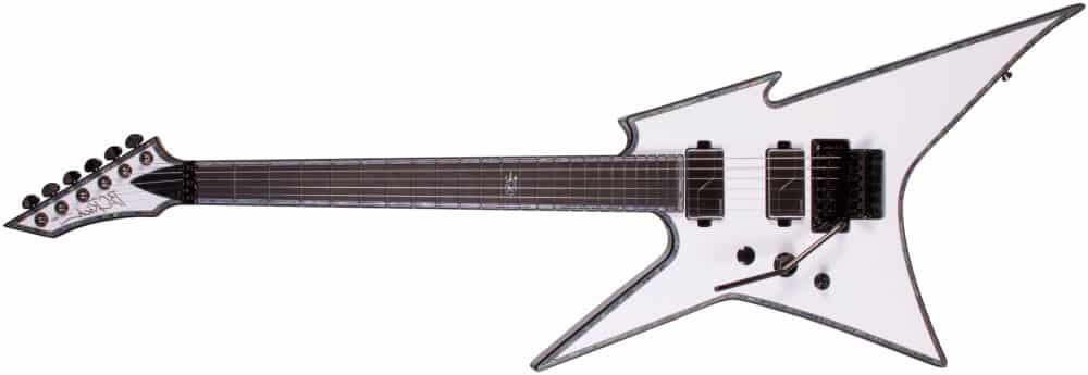 Left Handed B.C. Rich Guitars - Ironbird Extreme with Floyd Rose (Matte White finish)