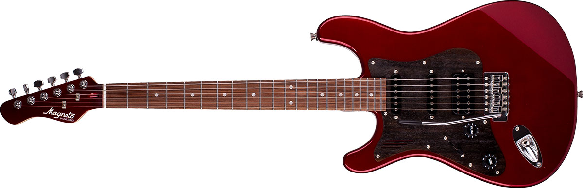 Left Handed Magneto Guitars - Sonnet Classic US-1300 Lefthand with Candy Apple Red finish