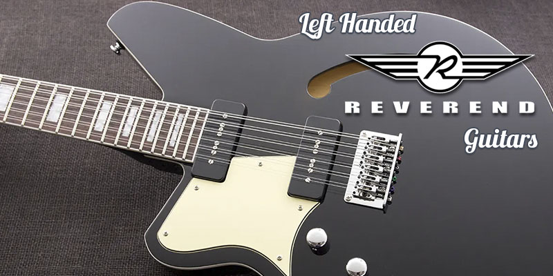Left Handed Reverend Guitars - Body of a left handed Double Agent OG with Metallic Silver Freeze finish