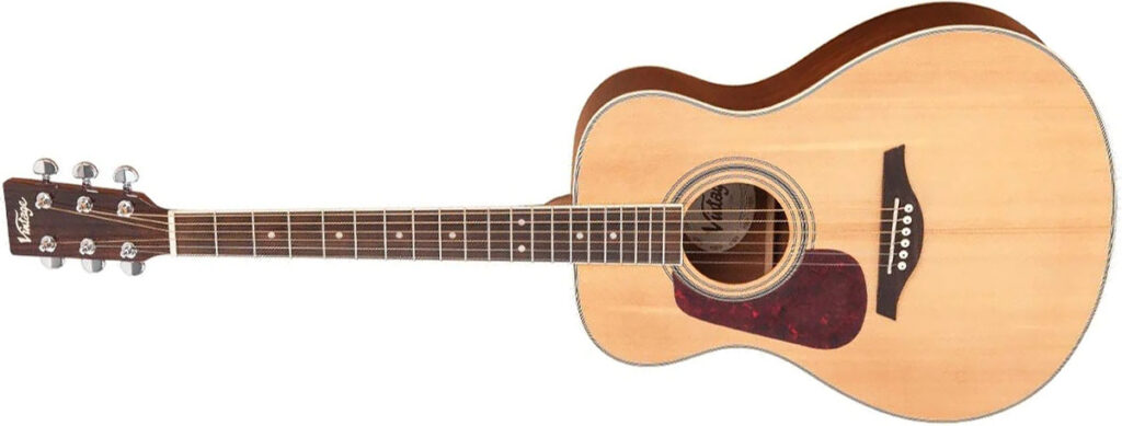 Left Handed Vintage Acoustic Guitars - a Vintage V300 acoustic