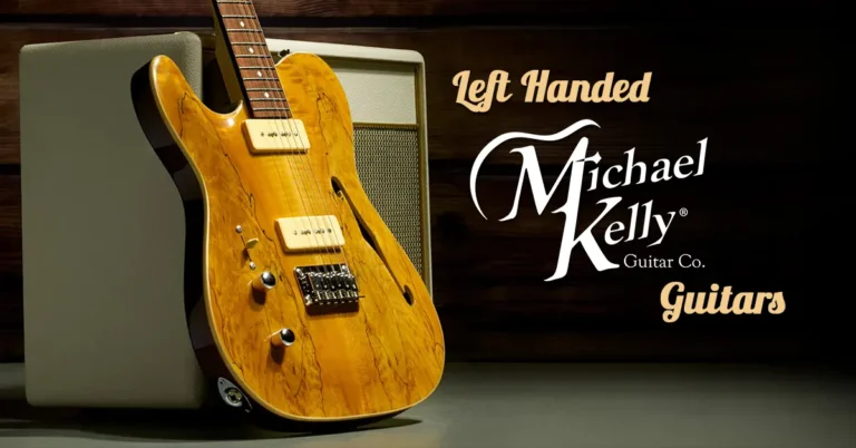 Left Handed Michael Kelly Guitars - Body of a 59 Thinline Lefty
