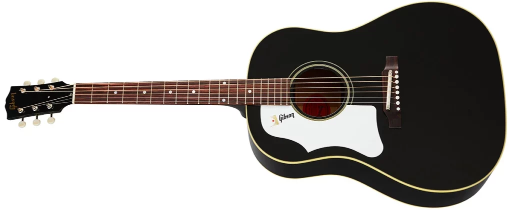 Left Handed Gibson Acoustic Guitars - 60s J-45 Original (Ebony)