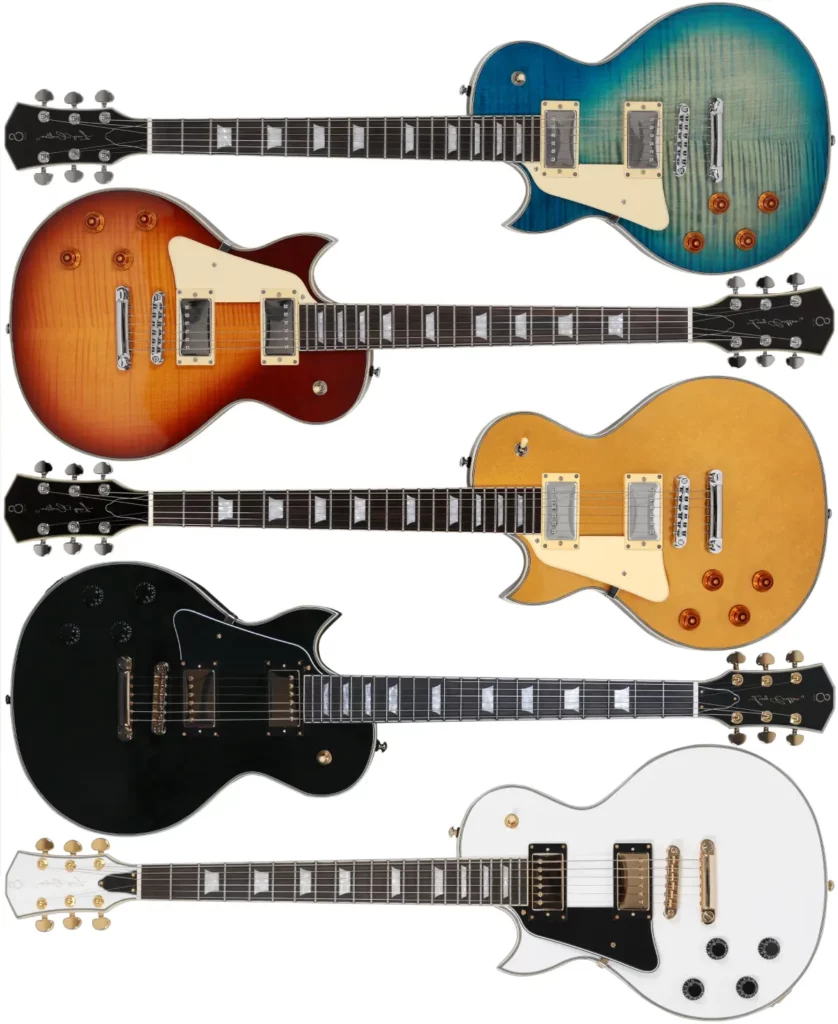 Left Handed Sire Guitars - Sire Larry Carlton L7 LH - Available in 5 finishes; Transparent Blue, Tobacco Sunburst, Gold Top, Black, or White