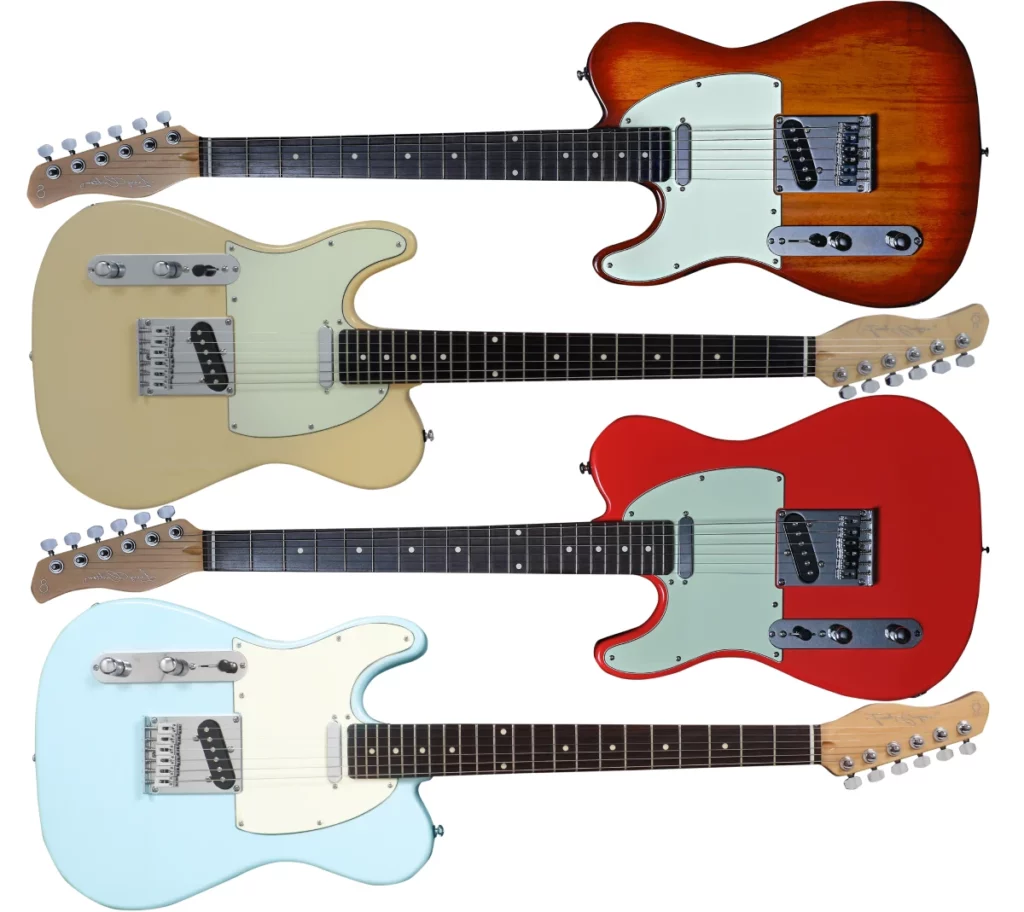 Left Handed Sire Guitars - Larry Carlton T3 SSS LH - Available in 4 finishes; Tobacco Sunburst, Vintage White, Dakota Red, or Sonic Blue