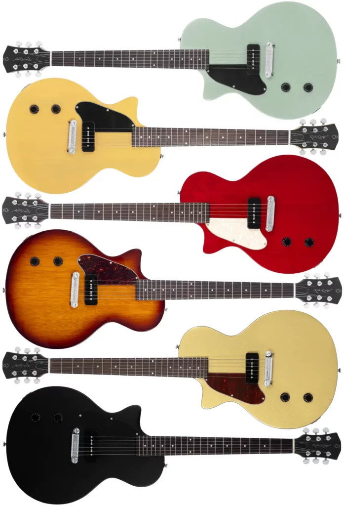Left Handed Sire Guitars - Larry Carlton L3 P90 LH - Available in 6 finishes; Surf Green Metallic, TV Yellow, Cherry, Tobacco Sunburst, Gold Top, or Black Satin