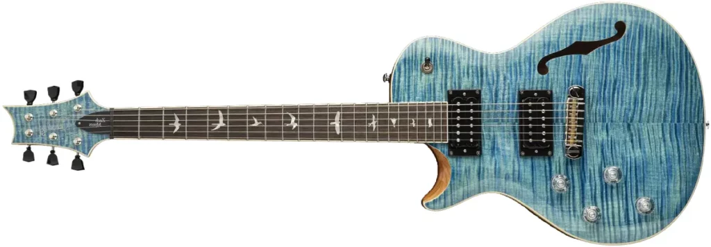 Left Handed PRS Guitars - PRS SE Zach Myers "Lefty" (Myers Blue finish)