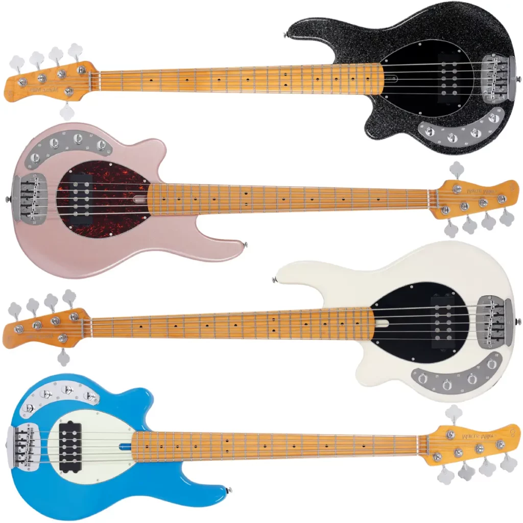 Left Handed Sire Bass Guitars - Marcus Miller Z3 LH 5-String - Available in 4 finishes; Sparkle Black, Rosegold, Antique White, or Blue