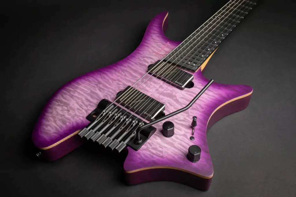 Strandberg Boden Prog NX 7 with Twilight Purple finish