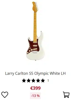 Lefty Sire Larry Carlton S5 (Olympic White) - €399 at Thomann for Cyber Week