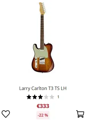Lefty Sire Larry Carlton T3 TS - €333 at Thomann for Cyber Week