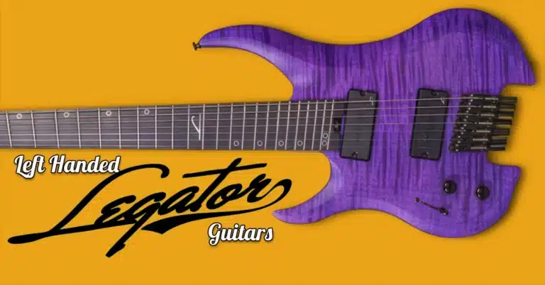 Left Handed Legator Guitars - LeftyGuitarist.com