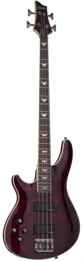Left Handed Schecter Bass Guitars - Schecter Omen Extreme-4 LH