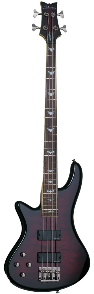 Left Handed Schecter Bass Guitars - Schecter Stiletto Extreme-4 LH