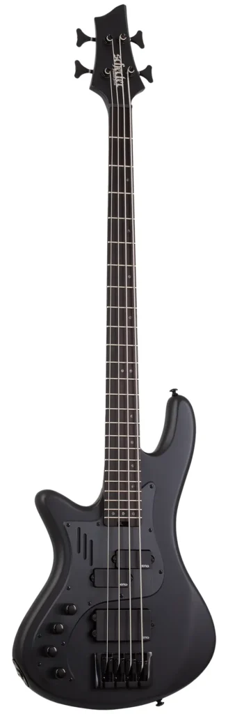 Left Handed Schecter Bass Guitars - Schecter Stiletto-4 Stealth Pro LH