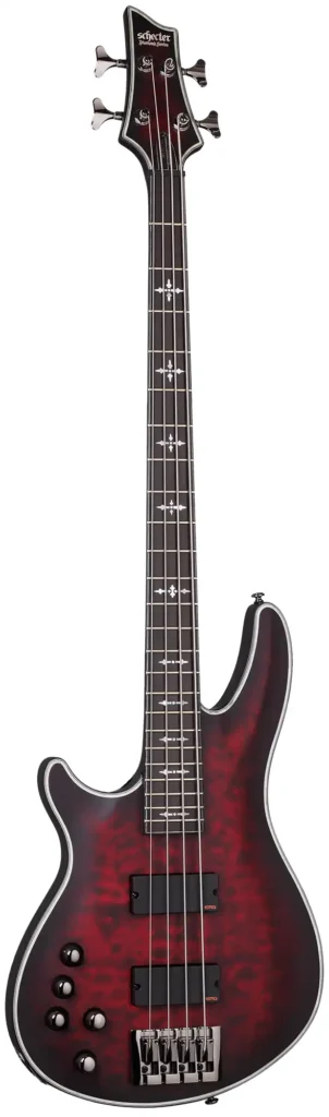 Left Handed Schecter Bass Guitars - Hellraiser Extreme-4 LH